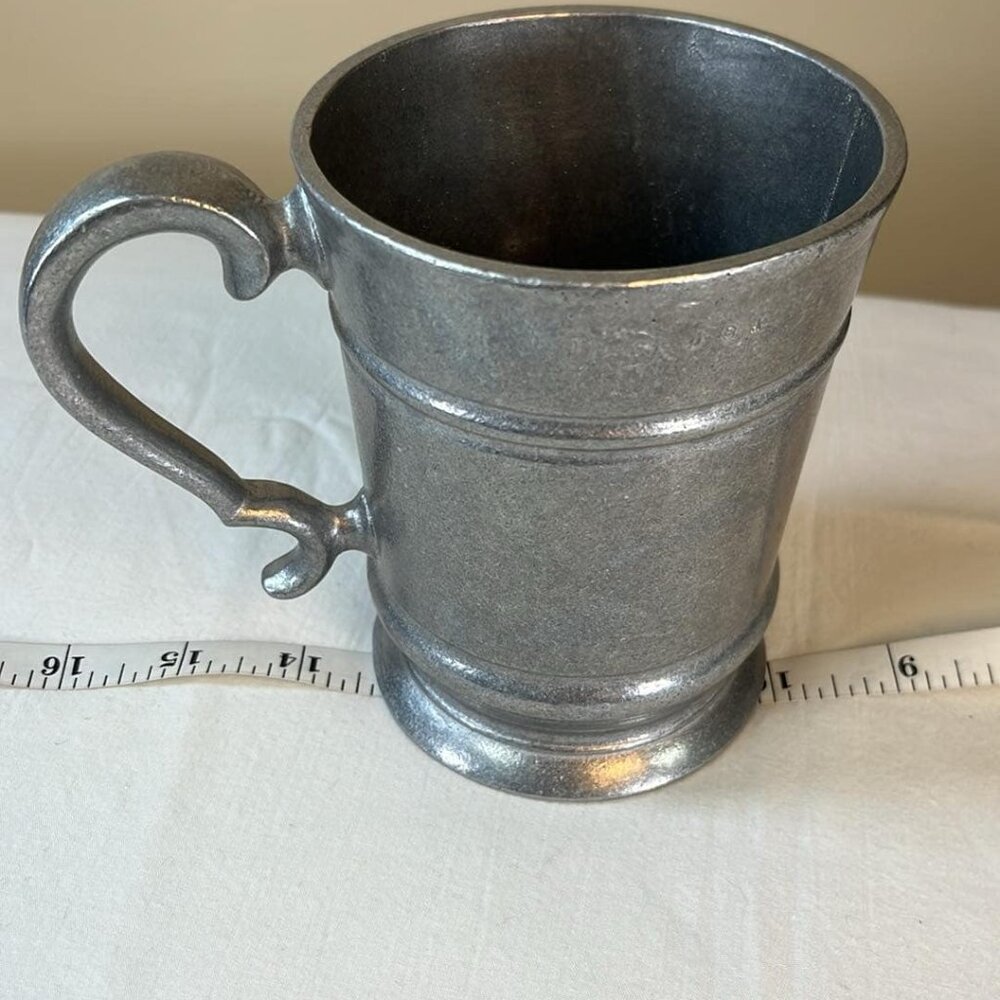 Vintage Wilton Armetale Straight Side Tankard Tavern Pub Colonial‎ Props
